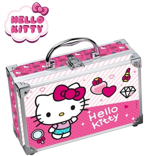 Hello Kitty Valigetta Trucco Alluminio Bimba